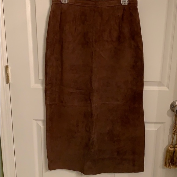 Leather Maxi Skirt - Picture 2 of 4